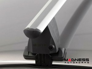 Alfa Romeo Giulia Roof Rack Cross Bars - for models w/o factory roof rails - Silver